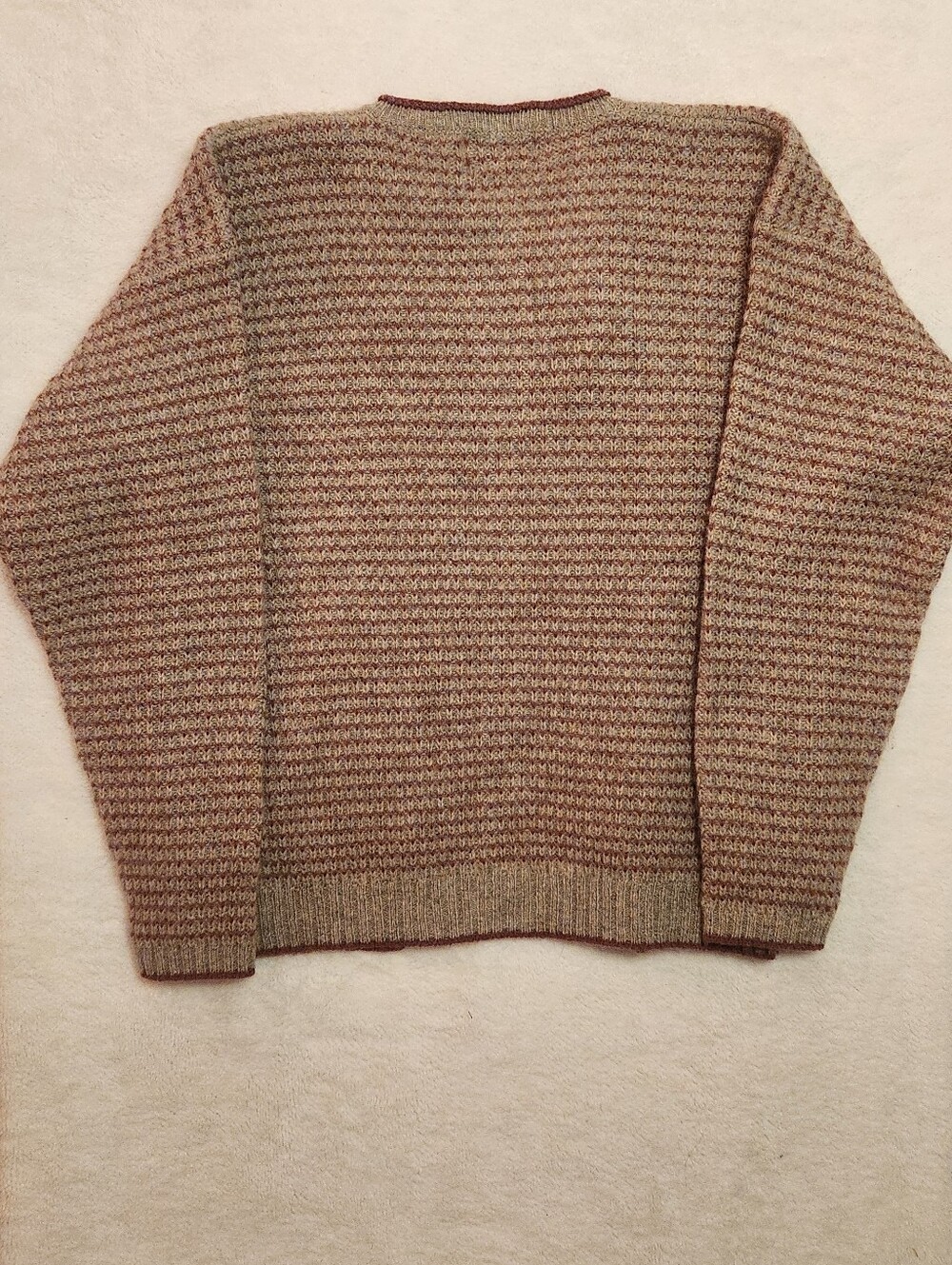 Vintage Woolrich Women's Bird's Eye Knit Cardigan Size Medium - Picture 7 of 10